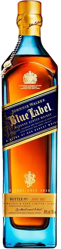 Blue label